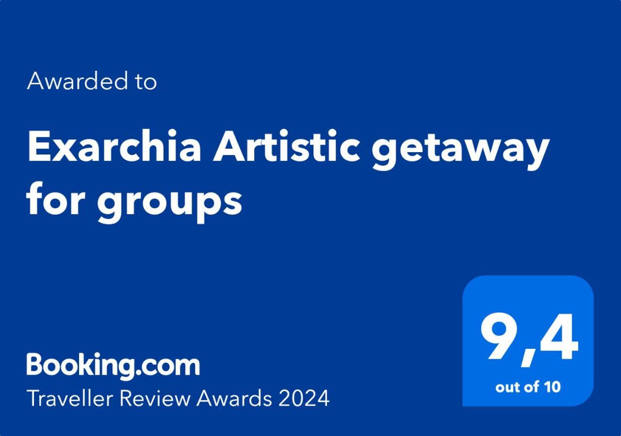 Exarchia Artistic Getaway For Groups Apartment Atena Exterior foto